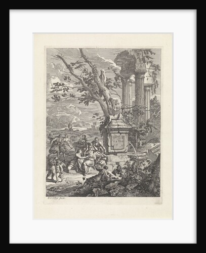 Mirtillo dressed as a nymph by Richard van Orley