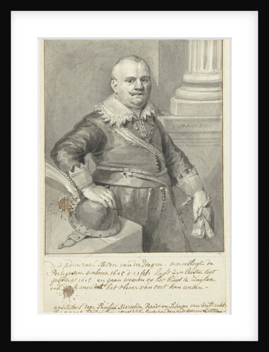 Portrait of Admiral Steven van der Hagen or Olivier van Noort by Anonymous
