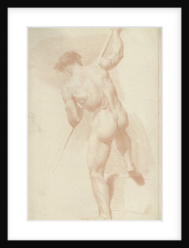 Male nude by Louis Fabritius Dubourg
