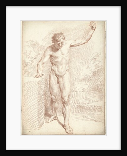 Male nude by Louis Fabritius Dubourg