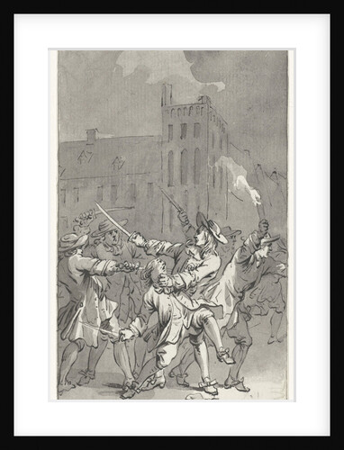Johan de Witt attacked and seriously injured by Jacobus Buys