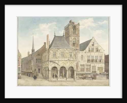 The Old Town Hall in Amsterdam by Pieter Jansz. Saenredam