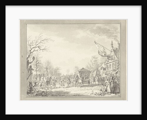 Arrival of five Spanish ambassadors by Simon Fokke