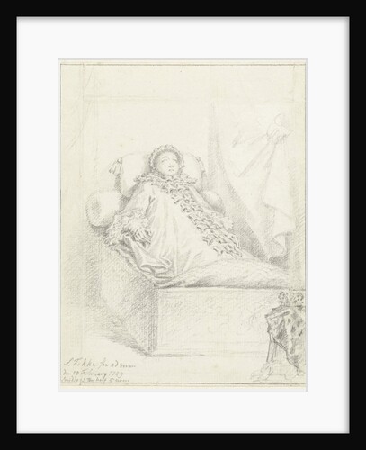 State bed Princess governess by Simon Fokke