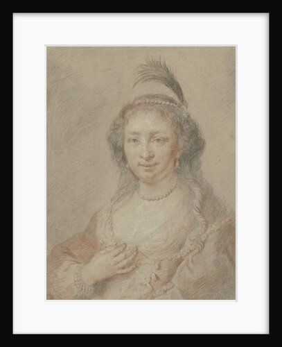 Portrait of Sara van Baerle by Wife of Philips van Dorp