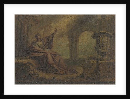 John on Patmos by Anonymous