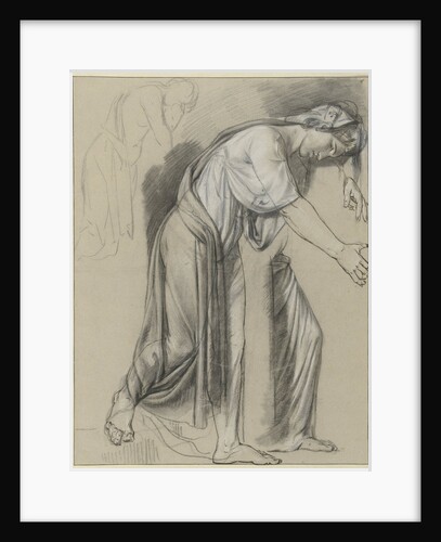 A bent over woman by Jean Grandjean