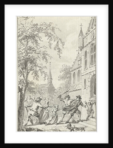 Assaulting Reformed near Vaals The Netherlands by Jacobus Buys