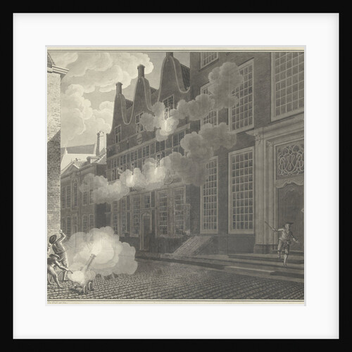 Shelling of the house of Lucas Steveninck by Jan Arends