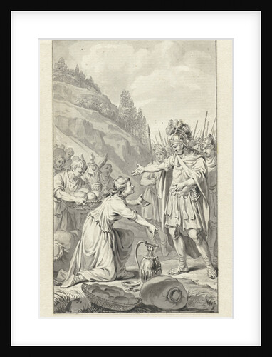 David and Abigail by Jacobus Buys