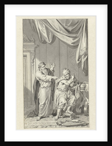 David and Nathan by Jacobus Buys