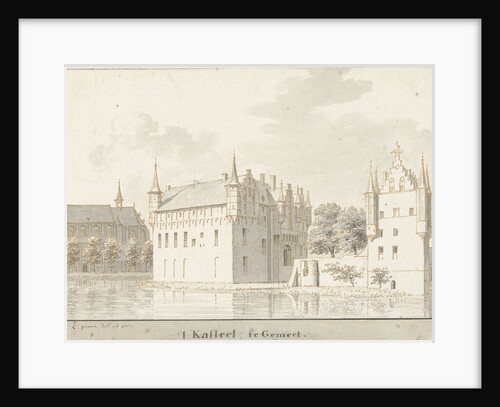 Castle Gemert The Netherlands by Cornelis Pronk