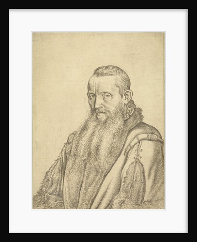Portrait of a theologian by Hendrick Goltzius