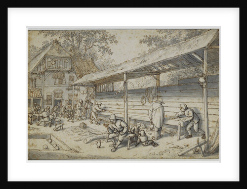 Tavern Games by Adriaen van Ostade