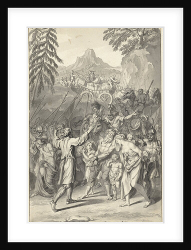 Oded in the army of Israel by Bernard Picart