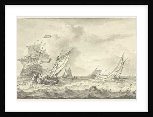 Seascape by Hendrik Rietschoof