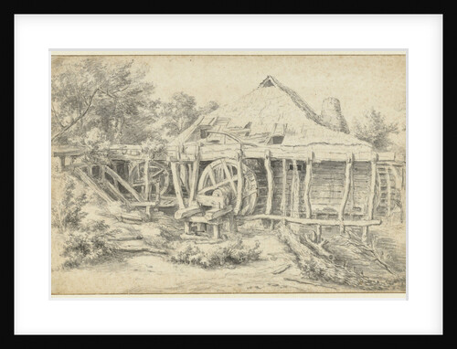 Watermill by Jacob Isaacksz. van Ruisdael