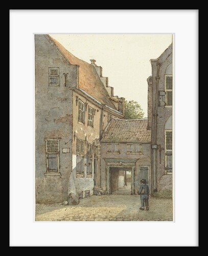 Gate Old Gymnasium in Utrecht by Gerrit Lamberts