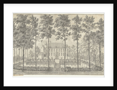 View of the house Voorstonden or Appeltern The Netherlands by Dirk van der Burg