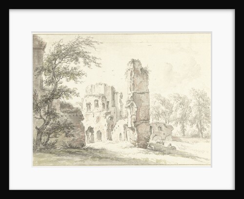 Ruin Rijnsburg The Netherlands by Egbert van Drielst