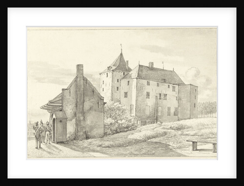 Castle Loevestein The Netherlands by Gerrit Lamberts