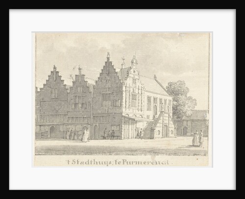 The town hall in Purmerend The Netherlands by Cornelis Pronk