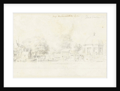 The village Warmond The Netherlands by Cornelis Pronk