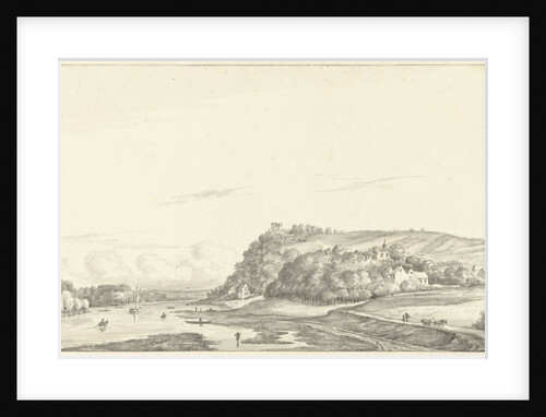 St. Pietersberg on the Meuse by Gerrit Lamberts