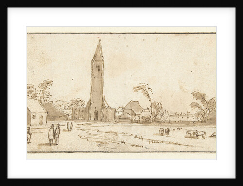 View Spaarnwoude The Netherlands by Esaias van de Velde