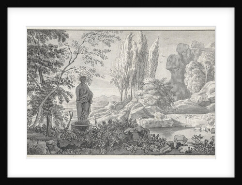 Arcadian landscape by Anonymous