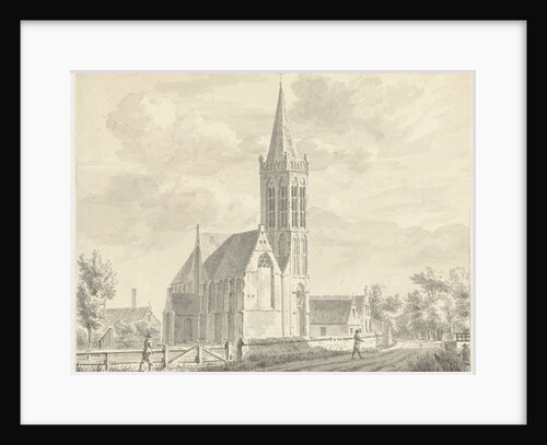 Church of Haringhuizen The Netherlands by Abraham de Haen II