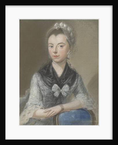 Portrait of Susanna van Os - de la Croix by Pieter Frederik de la Croix