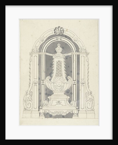 Design for a garden ornament by Daniël Marot II