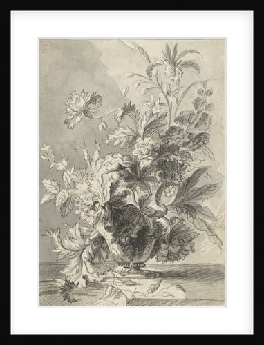 Vase with Flowers by Willem van Leen