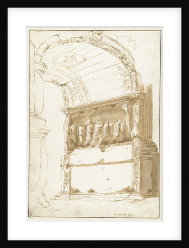 The Arch of Titus by Cornelis van Poelenburch