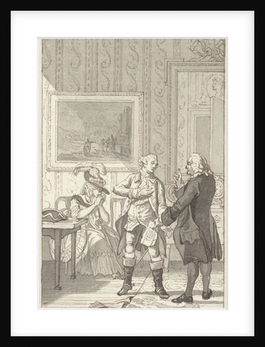 Illustration for the play The Tweegevegt of Jester by Reinier Vinkeles