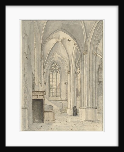Interior of the Church of Rhenen The Netherlands by Gerrit Lamberts