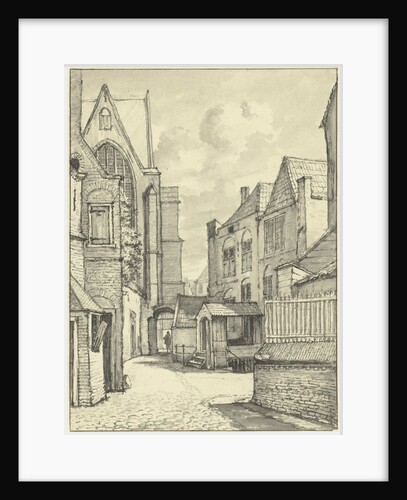 The St. John's Church St. Janskerk or Grote Kerk in Gouda The Netherlands by Gerrit Lamberts