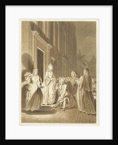 Scene from Lubbert Lubbertse by Jacobus Buys