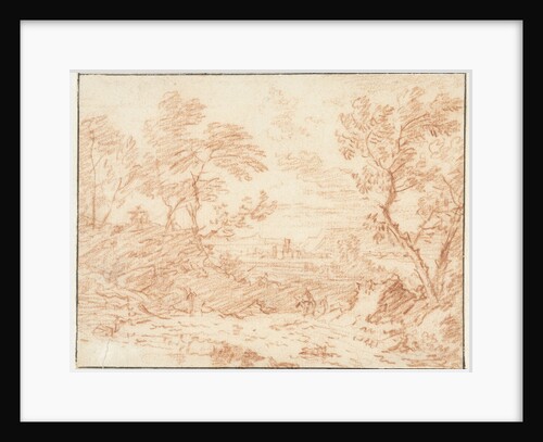 Italian landscape by Jan van Huysum