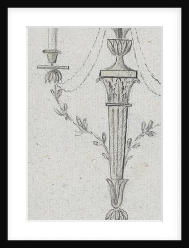 Design for a candlestick by Abraham Meertens