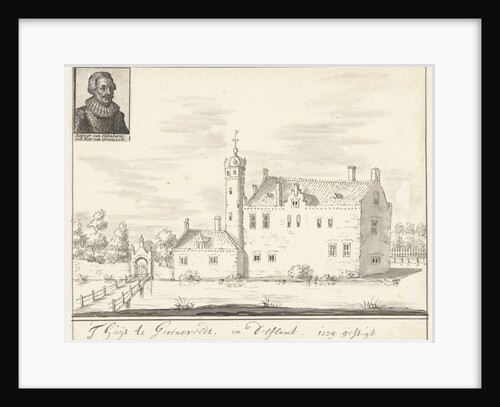 Castle Groenevelt in Delfland The Netherlands by Anonymous
