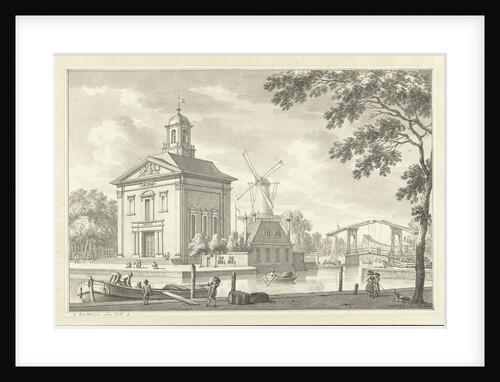 The English church in Rotterdam The Netherlands by Jan Bulthuis