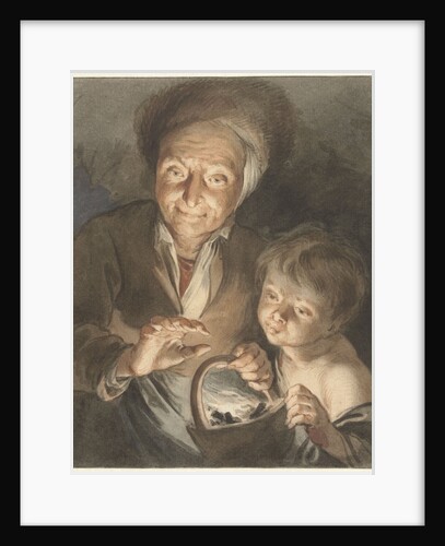 Old woman with child and fire test by Peter Paul Rubens