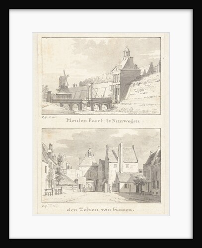The Meulen Gate at Nijmegen by Cornelis Pronk