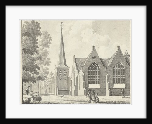 The church Leimuiden The Netherlands by J.C. Röell