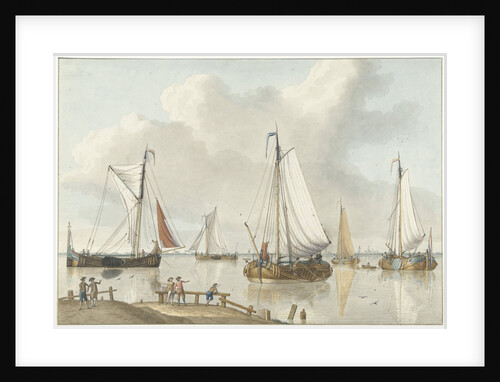 Sailing ships by Jan Arends