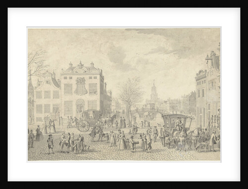 Street The Hague The Netherlands by Nicolaes Aartman