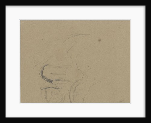 Sketch of a farm wagon by Gerard Bilders