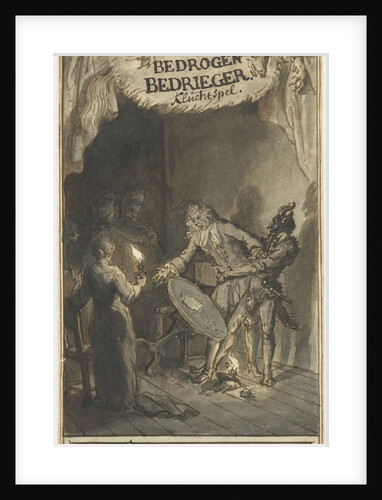 Design for the title page of the farce of The Deceived by Bernard Picart